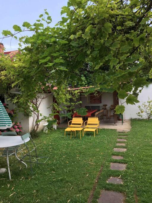 Appartement En Rez De Jardin Ciboure Exterior foto