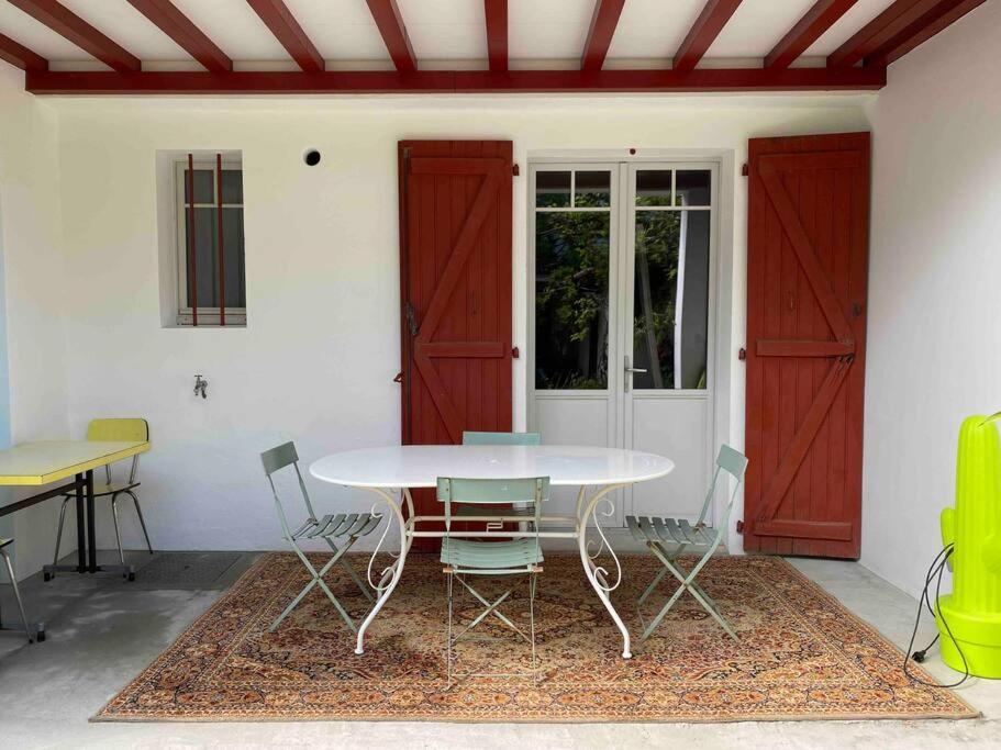 Appartement En Rez De Jardin Ciboure Exterior foto