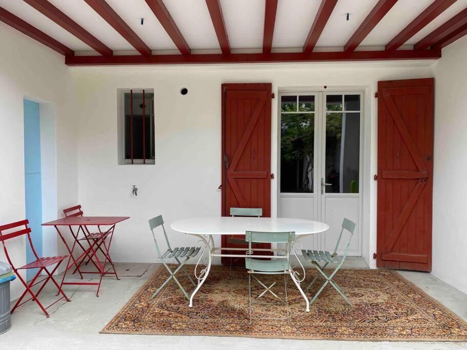 Appartement En Rez De Jardin Ciboure Exterior foto